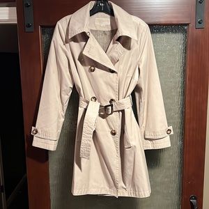 Michael Kors double breasted trench, size M